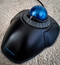 Kensington Orbit Trackball Mouse with Scroll Ring, free postage, barely used