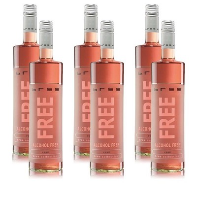 Bree Free Rosé, alkoholfrei, sortenreines Weinpaket (6x0,75l)