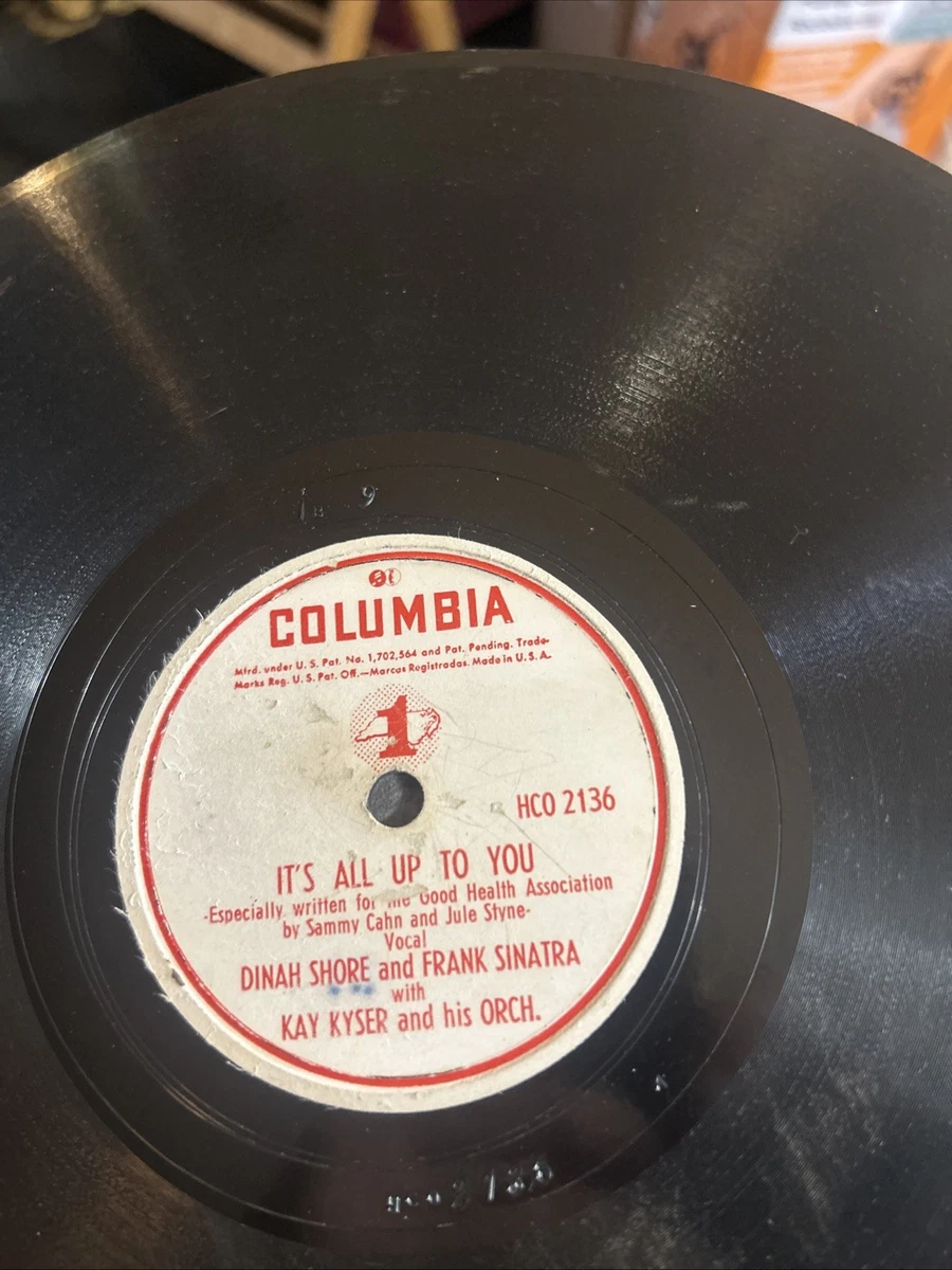 Columbia Dinah Shore Vinyl Records for sale | eBay