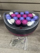 Remington Ionic Conditioning Hot Rollers, 20pcs plus Clips Purple H5600 Tested 