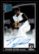 2018 Donruss Optic Rated Rookies Signatures Thyago Vieira Auto #RRS-TV R70