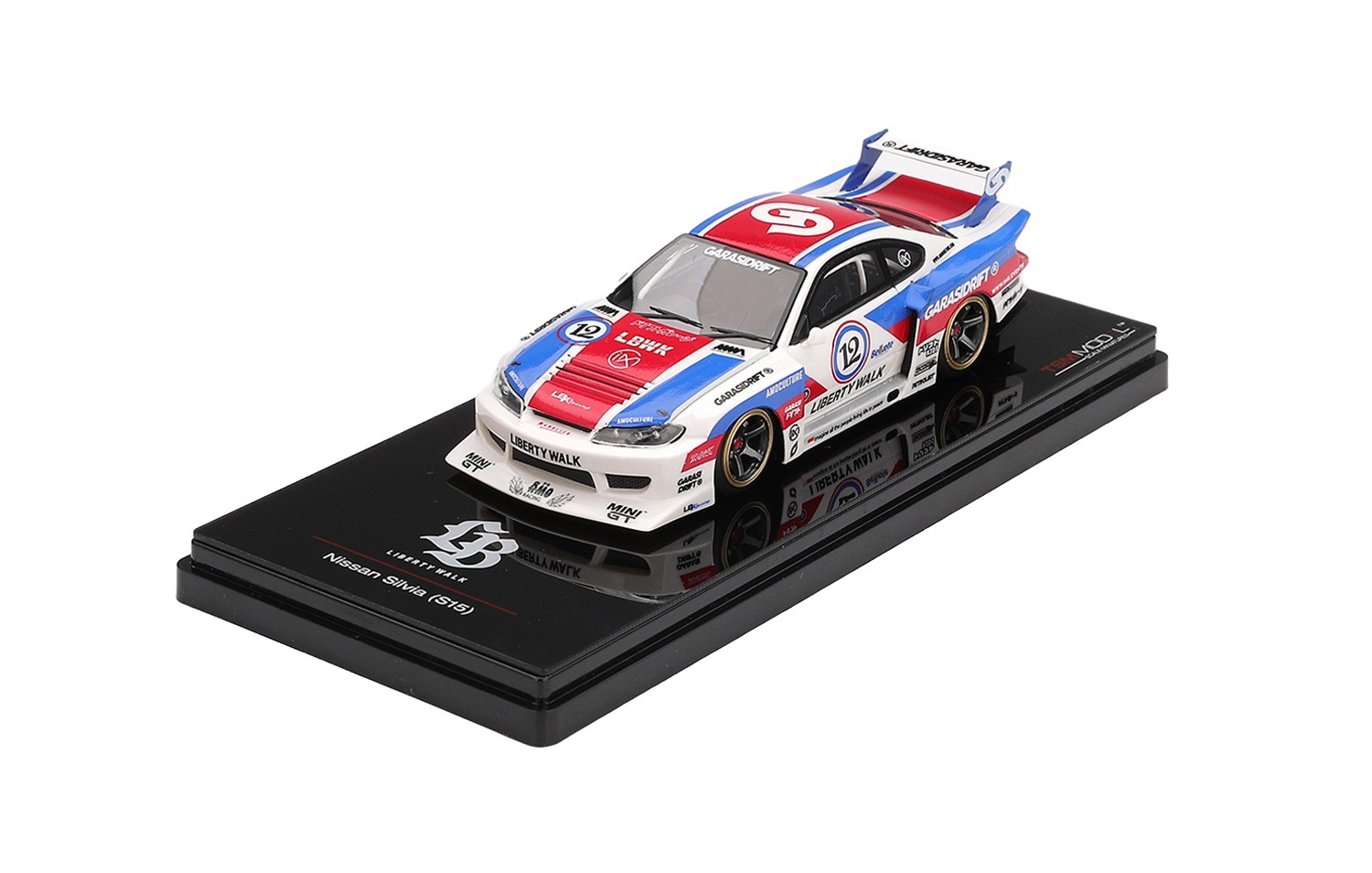 TSM Model 1/43 NISSAN LB-SUPER SILHOUETTE S15 SILVIA GARASIDRIFT X LBWK 2025