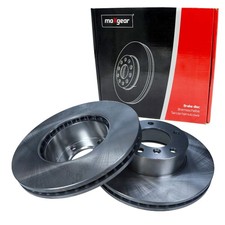 2x MAXGEAR BREMSSCHEIBEN 315mm BELÜFTET VORNE passend für MERCEDES G-KLASSE PUCH