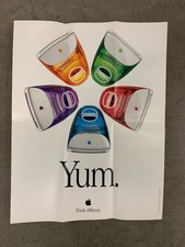 Vintage APPLE COMPUTER iMac 5 Flavors Yum Pos...
