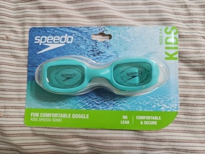 Speedo Kids' Sonic Swim Goggles Artic Glass   Ages 3-8 Artic Glass