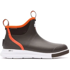 XTRATUF Brown Ankle Deck Sport Boots - Waterproof Fishing & Outdoor Footwear