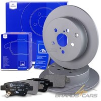Ate Bremsscheiben Ø280 Voll +BremsbelÄGe Hinten FÜR Toyota Avensis T25