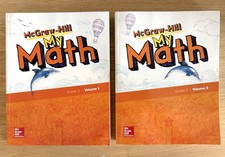 Bundle McGraw Hill My Math Grade 3 - Vol 1  2 Student Work Set - FREE SHIPPING