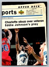 1993 UD Special Edition Electric Court  Eddie Johnson 201