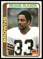 Reggie Rucker 1978 Topps #473 Cleveland Browns