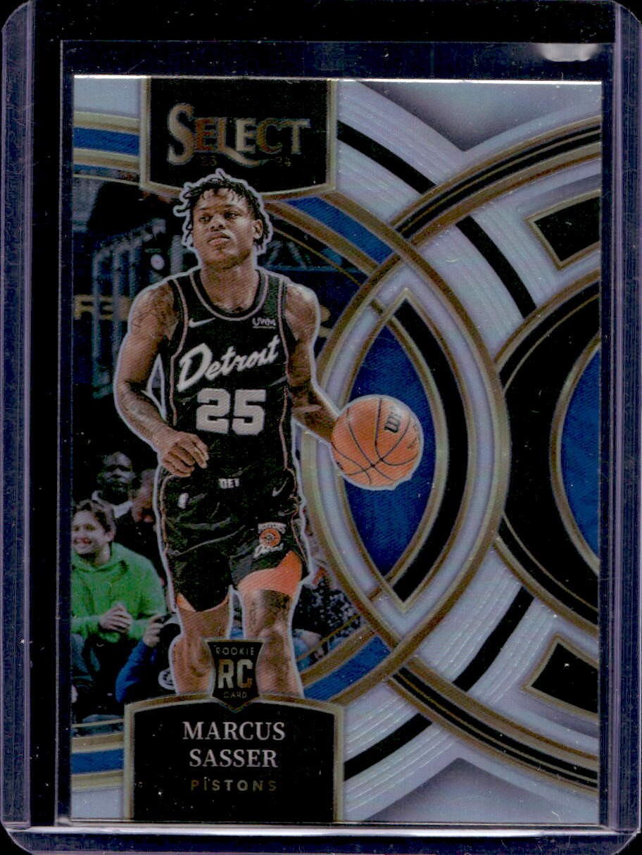 Marcus Sasser 2023-24 Panini Select #114 Premier Rookie Silver Prizm
