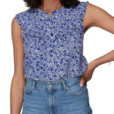 NWT! Whistles Twin Daisy Print Floral Blouse - Size 14 (MSRP $159)