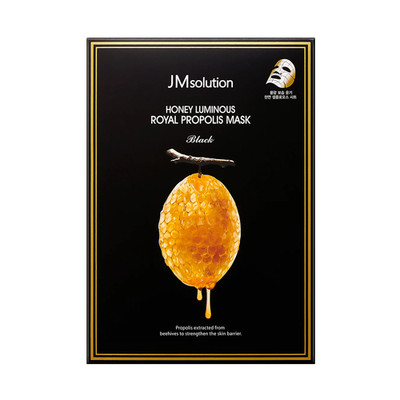 JM Solution Honey Luminous Royal Propolis Moisturizing Skin Care Facial Mask 10p