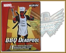 Marvel Heroclix BBQ DEADPOOL - MVP25-006 Exclusivo de Convención *NUEVO EN CAJA*