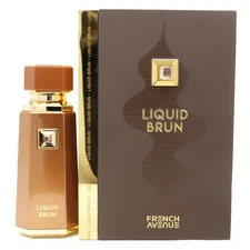 Liquid Brun by French Avenue 3.4 oz EDP Unisex | New | Long Lasting Amber Woody