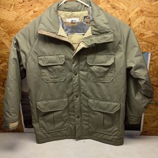Woolrich Trench Coat Jacket Tan WPL 6635 Vtg Mens XL Made In USA Down