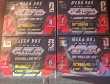 2026 Panini Prizm World Cup Mega Box RED Target EXCLUSIVE Lot Of 4 Sealed ⚽️ 🔥