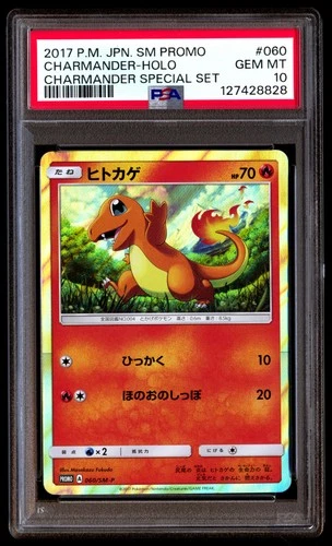 PSA 10 Charmander Holo 060/sm-p Special Set Sm Promo Pokemon Japanese