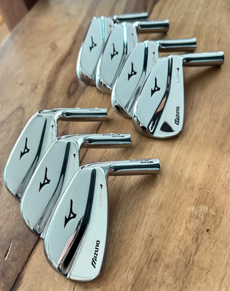 Mizuno MP-4 Heads only Set  MP4 Stiff 4~P   7x Japan 🇯🇵 model Super!! - Image 3 of 4
