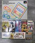 Nintendo Super Famicom Console Bundle with 9 Classic Game Cartridges Japan