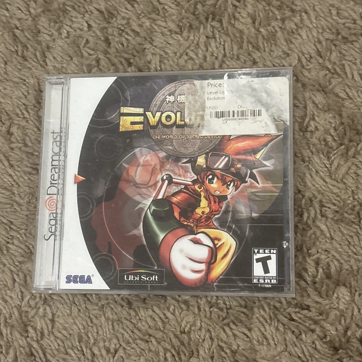 Jeu Evolution: The World Of Sacred Device, RPG Pour Sega Dreamcast, Manuel Inclus, 1999