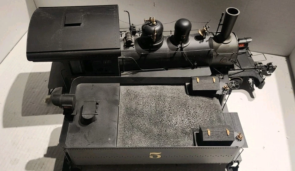 Bachmann 1:20.3 Narrow Gauge 2-8-0 Consolidation Locomotive Deadwood Central #5 - Image 4 of 4