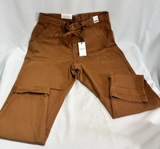 NWTags - JUDY BLUE pants Women's 16W Camel, High Waist, Jogger Style JB88857