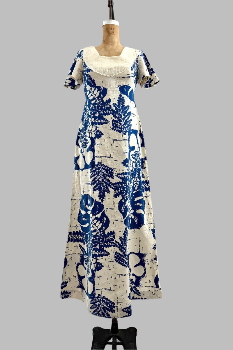 LIBERTY HOUSE HAWAII ハワイアン ムームー パフスリーブ Liberty House Hawaii In Women's Vintage Dresses for sale - eBay