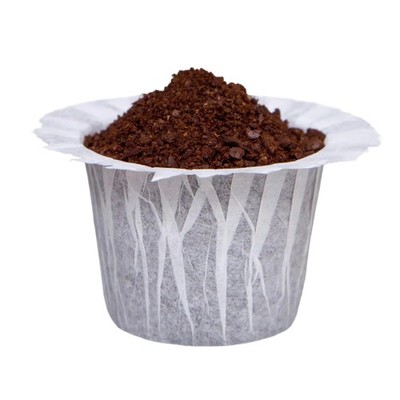 100 Count Disposable Coffee Paper Filters Compatible with Keurig Single Serve