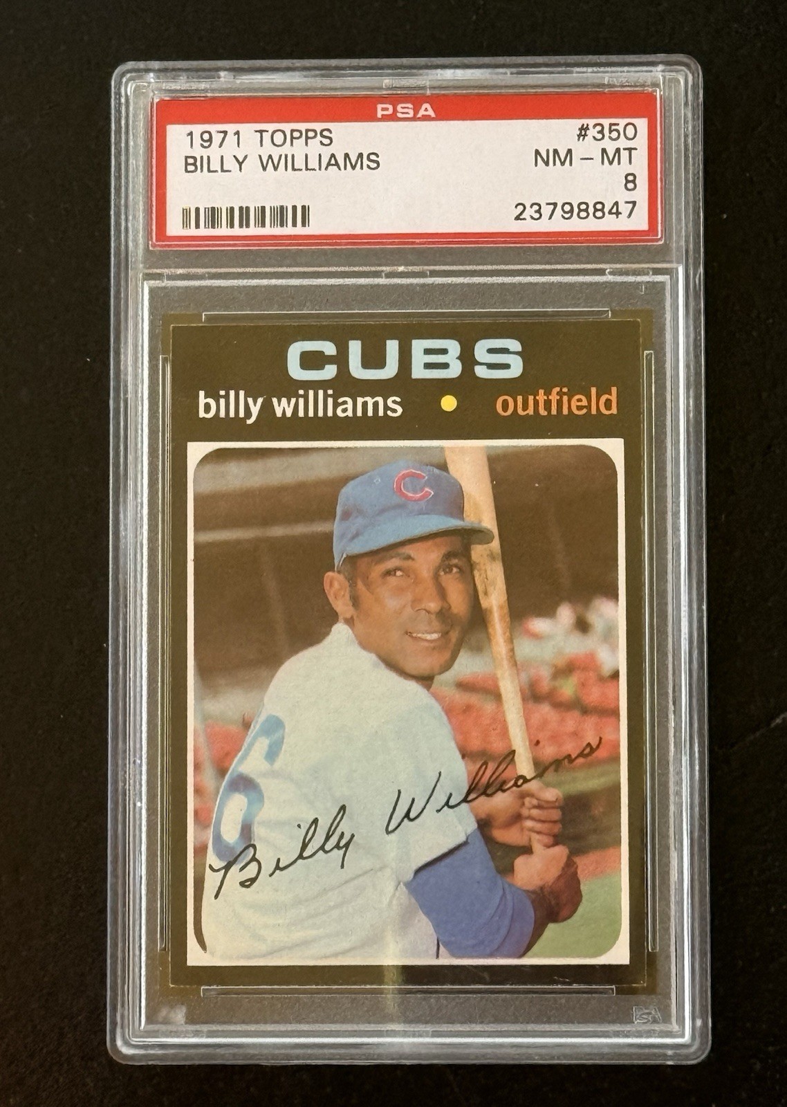 1971 Topps - Billy Williams #350 PSA 8