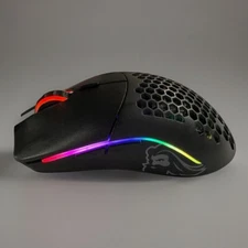 Glorious - Model D- Minus Wireless Honeycomb Gaming Mouse-Has Dongle, Not Extens