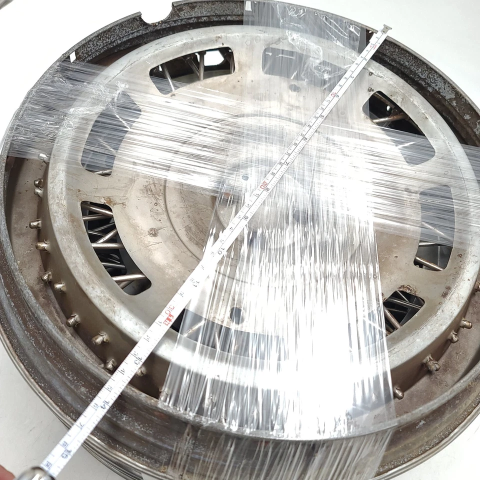 Tapacubos de cable de 14" para Ford Cougar Torino Pass Mercury BL 1977-82 OEM - Juego de 4 Foto 3 de 4