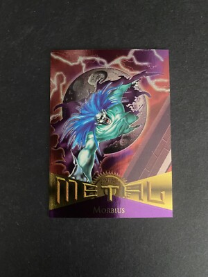 1995 FLEER MARVEL METAL #60 MORBIUS GEM MINT