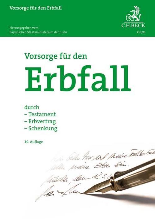 Thumbnail - Vorsorge Für Den Erbfall Bayerischen Staatsministerium Der Justiz