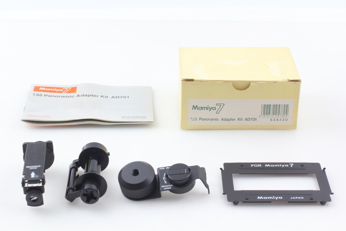 マミヤ7 .7Ⅱ用　135 P　パノラマアダプターキットAD701 マミヤ7 135パノラマアダプターキット AD701 元箱、説明書付 新品同様