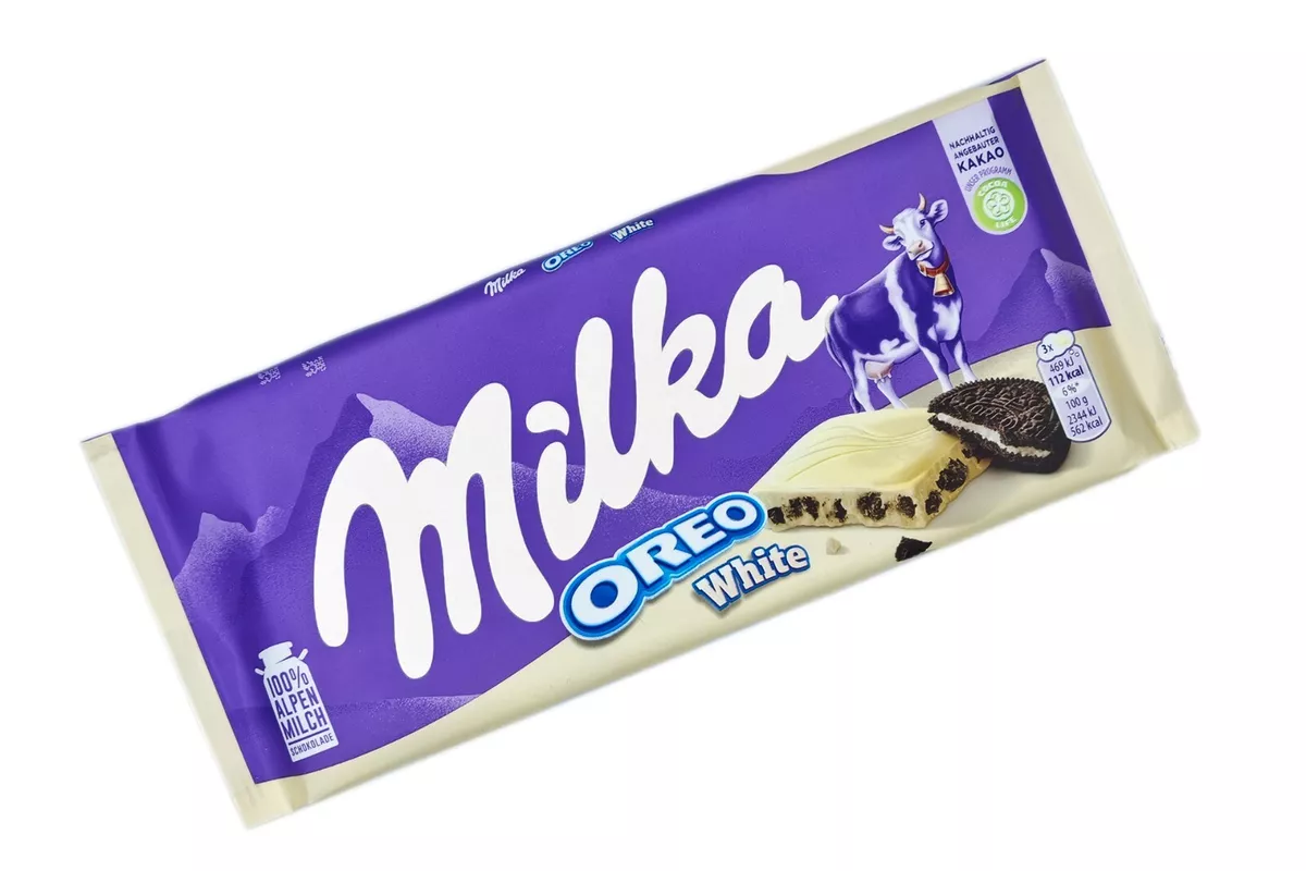 Milka on sale oreo white
