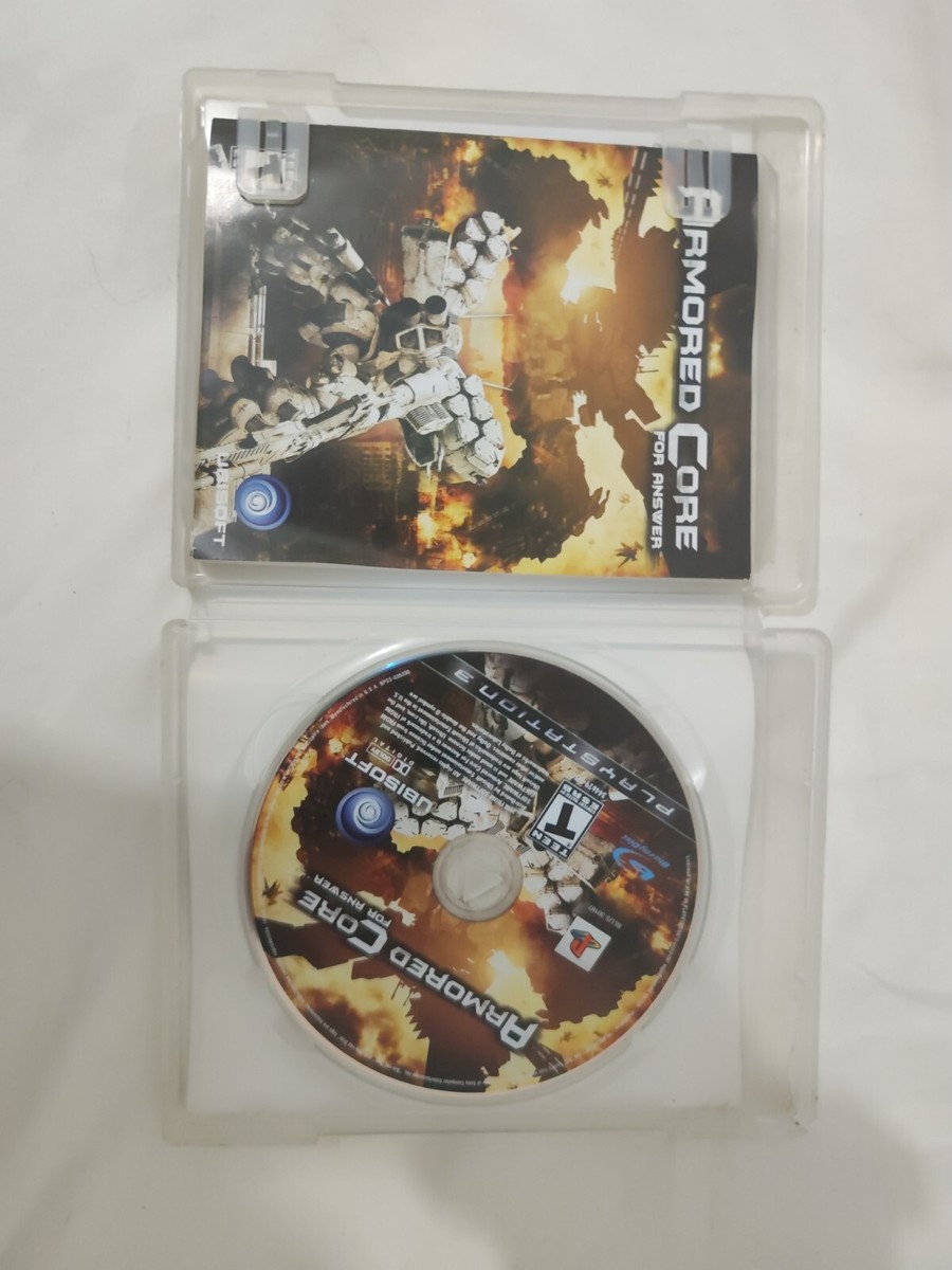 Armored Core: For Answer (Sony PlayStation 3 2008) PS3