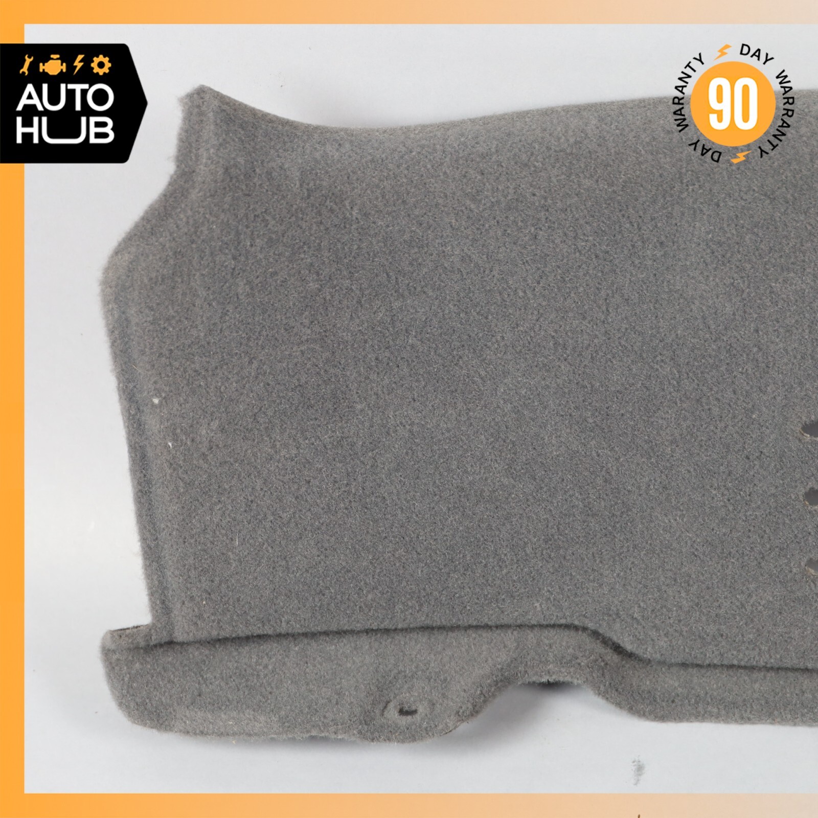08-19 Maserati GranTurismo M145 Rear Trunk Lid Carpet Upper Cover Trim Panel 61k