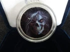 2025 Silver Eagle Colorized               " THE REAPER IS BACK "