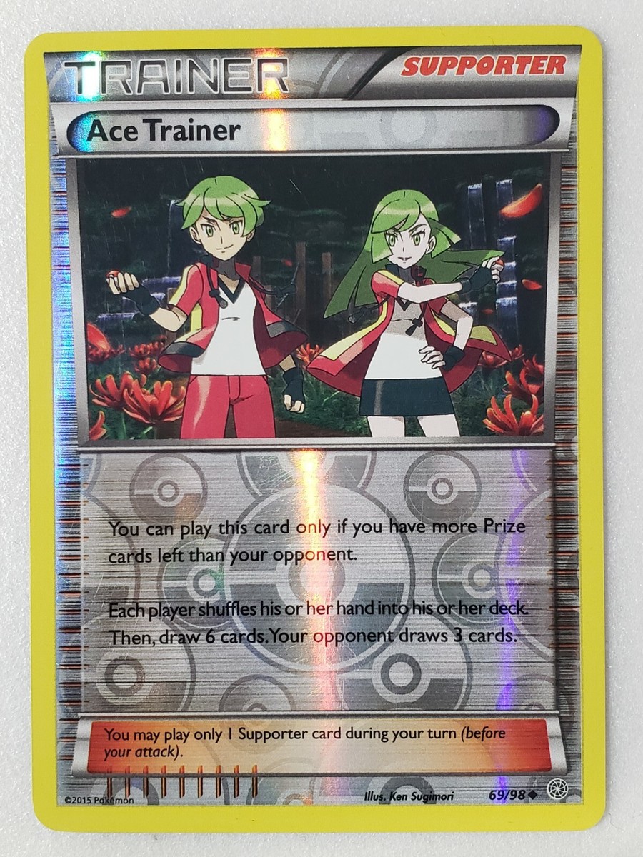 ポケモンカード　Hレギュ　Noカードコンプ　ACEカード含む② REVERSE HOLO Ace Trainer 69/98 LP - XY Ancient Origins Pokemon