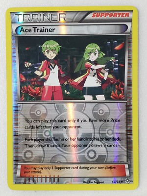 ace trainer pokemon card The Most Valuable Spec Cards In TCG Y Ancient Origins Single Card Uncommon Ace Trainer #69 REVERSE HOLO Ace Trainer 69/98