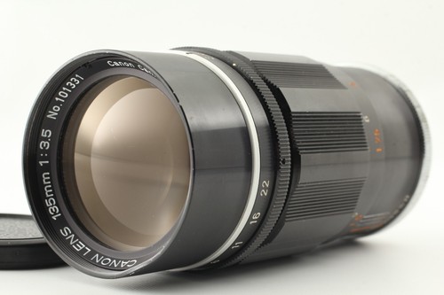 【EXC++++!】 Canon Leica Screw 135mm f/3.5 L mount Portrait Lens Black Japan #0210 - 第 1/8 張圖片