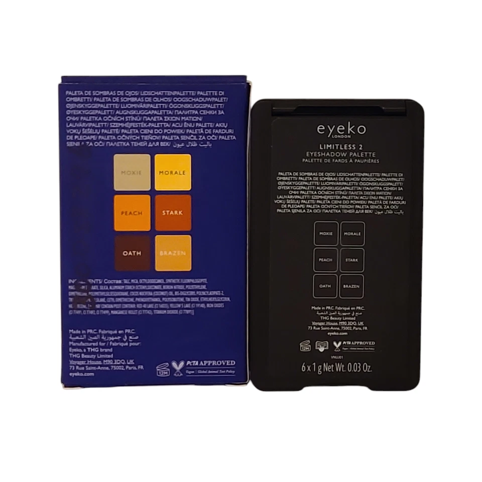 Paleta de sombras de ojos Eyeko Limitless 2 Foto 4 de 4