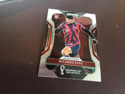 Carte Panini Prizm Copa America 2024 – Dual Auto Pepi Ferreira #DS-JR Non Gradée