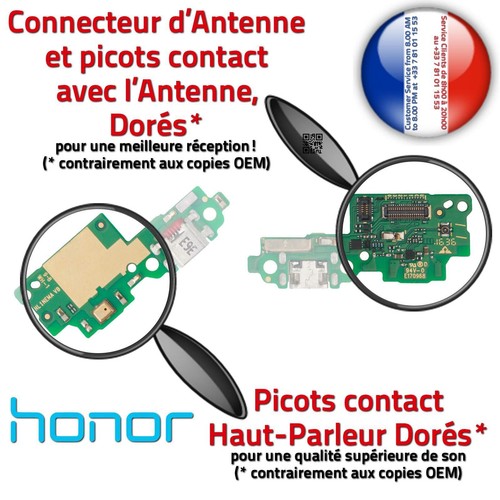 Honor 7 LITE Prise Branchement Chargeur PORT de Charge ORIGINAL Nappe Câble USB - Photo 4/5