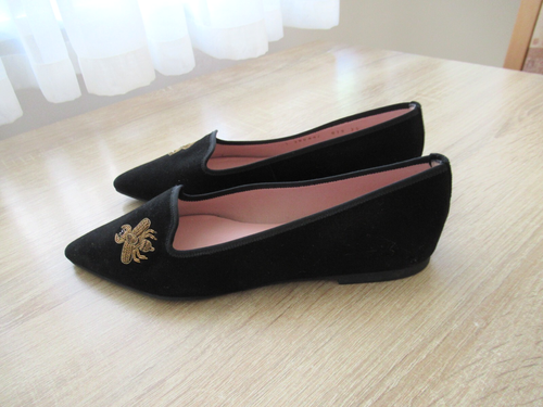 Wunderschöne Ballerinas Pretty Ballerinas gr. 35 Veloursleder Käfer/Messing=NEU - Bild 6 von 14