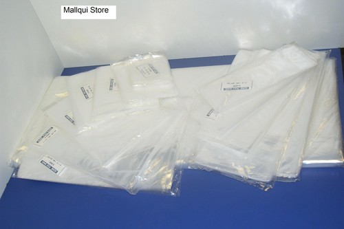 100 CLEAR 6 x 8 POLY BAGS LAY FLAT OPEN TOP PLASTIC PACKING ULINE BEST 1 MIL - 第 1/6 張圖片