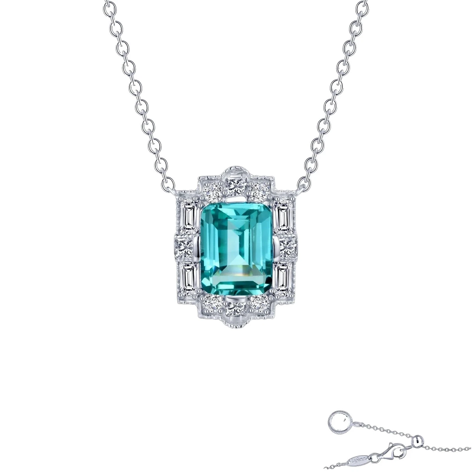 Platinum Sapphire Fashion Necklaces & Pendants