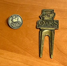 The Oaks Golf & Country Club (Canada) Vintage Logo Golf Ball Marker & Divot Tool