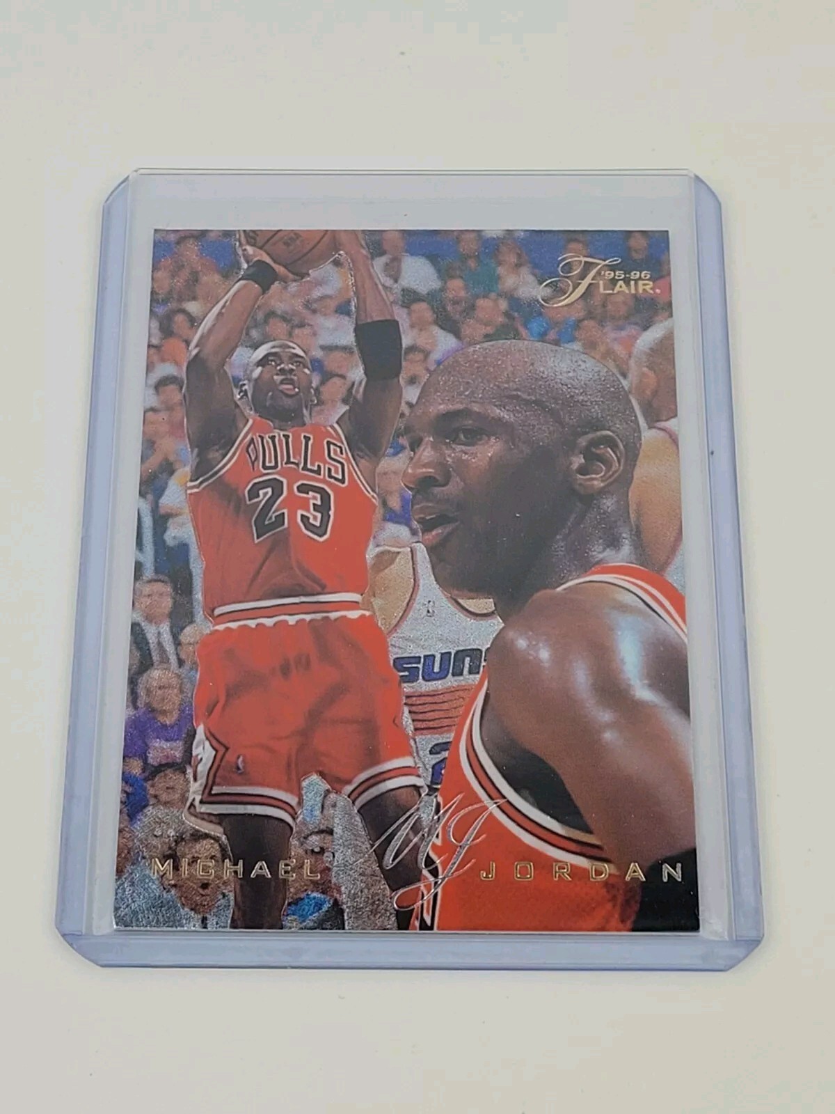 1995-96 Flair #15 Michael Jordan